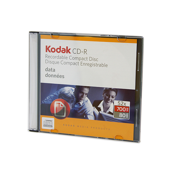 CD-R KODAK në Kuti Slim x 10